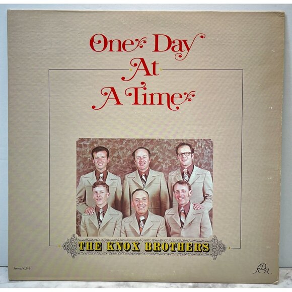 The Knox Brothers One Day At A Time Vinyl LP Religious Gospel Oregon Christian - Picture 4 of 6
